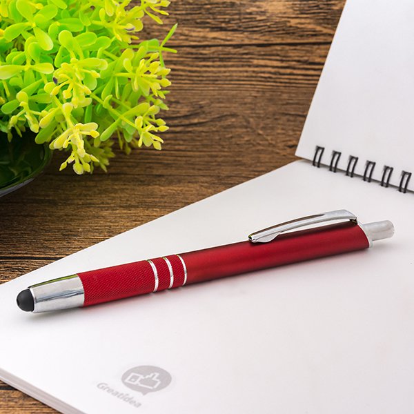 觸控筆-半金屬商務電容禮品-手機觸控廣告筆-客製印刷贈品筆