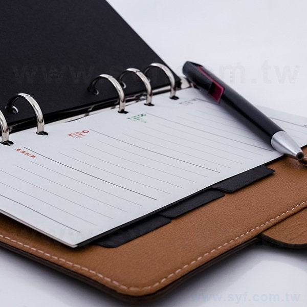 25K/32K/48K工商日誌-萬用手冊黑卡紙隔板-工商日誌配件內頁客製化禮贈品