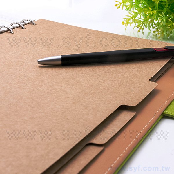 25K/32K/48K工商日誌-萬用手冊牛皮紙隔板-工商日誌配件內頁客製化禮贈品