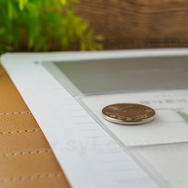 25K/32K/48K工商日誌-萬用手冊6孔多功能透明資料袋-工商日誌配件客製化禮品