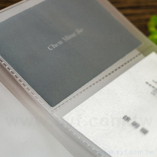 25K/32K/48K工商日誌-萬用手冊6孔多功能透明資料袋-工商日誌配件客製化禮品