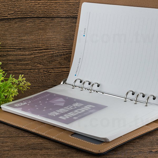 25K/32K/48K工商日誌-萬用手冊6孔多功能透明資料袋-工商日誌配件客製化禮品