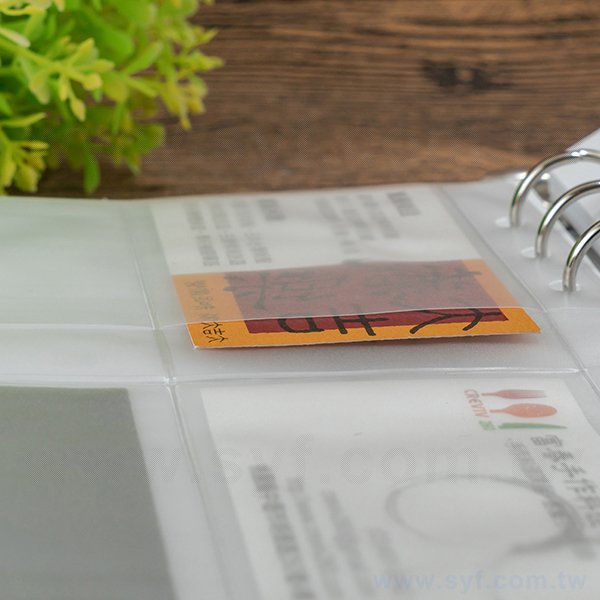 25K/32K/48K工商日誌-萬用手冊6孔多功能透明資料袋-工商日誌配件客製化禮品