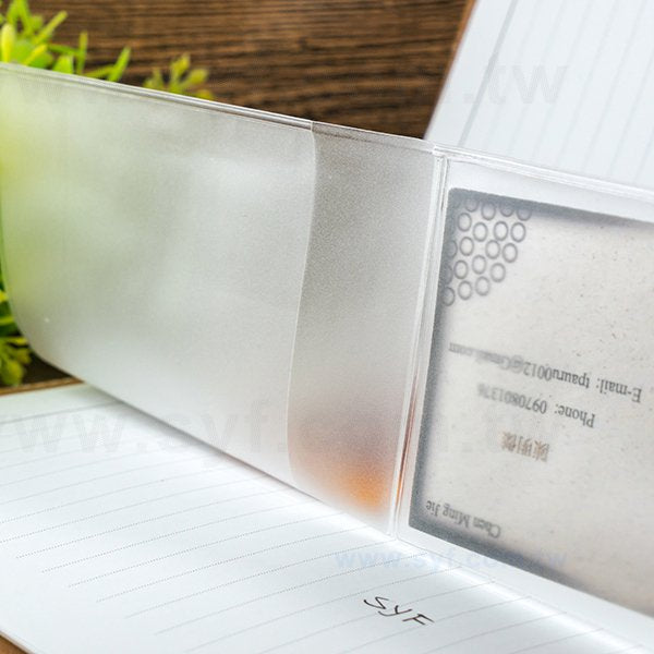 25K/32K/48K工商日誌-萬用手冊6孔多功能透明資料袋-工商日誌配件客製化禮品