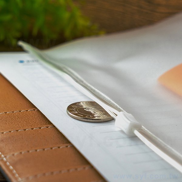 25K/32K/48K工商日誌-萬用手冊6孔多功能透明拉鍊袋-工商日誌配件客製化禮品