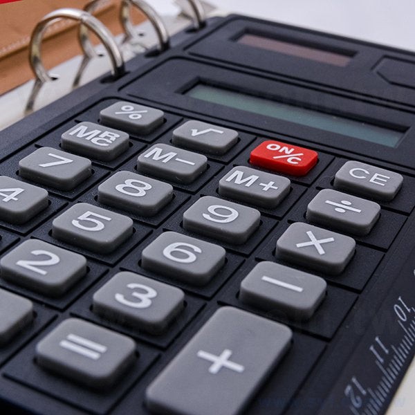 25K/32K/48K15.7 x 8.6 cm計算機-萬用手冊6孔攜帶式計算機-工商日誌配件客製化禮品