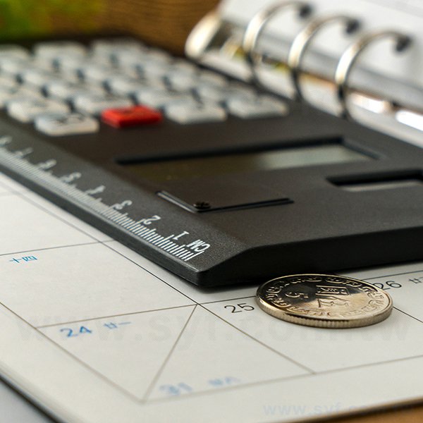 25K/32K/48K15.7 x 8.6 cm計算機-萬用手冊6孔攜帶式計算機-工商日誌配件客製化禮品