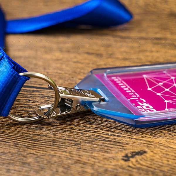 識別證套-豎式環保軟矽膠識別證套-二款可選-客製化會展宣傳禮贈品