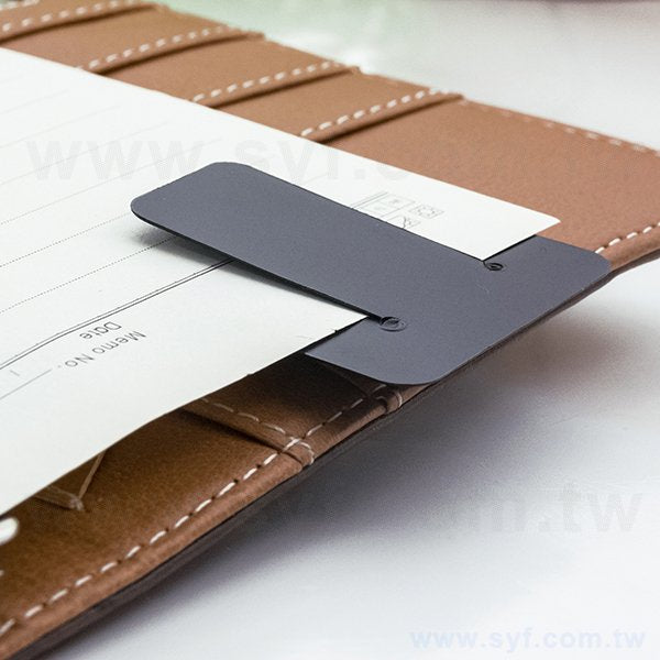 25K/32K/48K工商日誌-萬用手冊6孔黑/白透明書籤尺-工商日誌配件客製化禮品