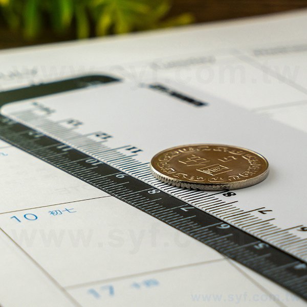 25K/32K/48K工商日誌-萬用手冊6孔黑/白透明書籤尺-工商日誌配件客製化禮品