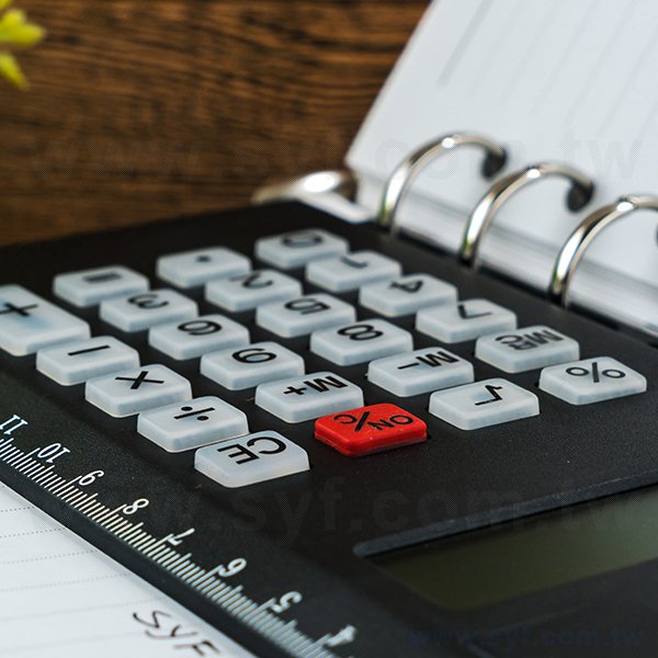 25K/32K/48K計算機8.9x17.2cm -萬用手冊6孔攜帶式計算機-工商日誌配件客製化禮品