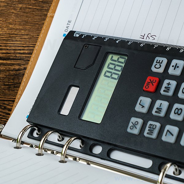 25K/32K/48K計算機8.9x17.2cm -萬用手冊6孔攜帶式計算機-工商日誌配件客製化禮品
