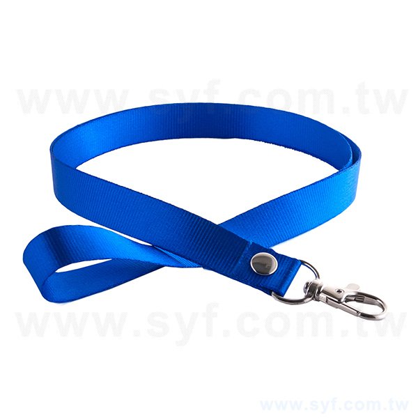 識別證帶-寬1.5cm龍蝦扣頭識別證帶-可單色/雙色印刷-會展宣傳禮贈品