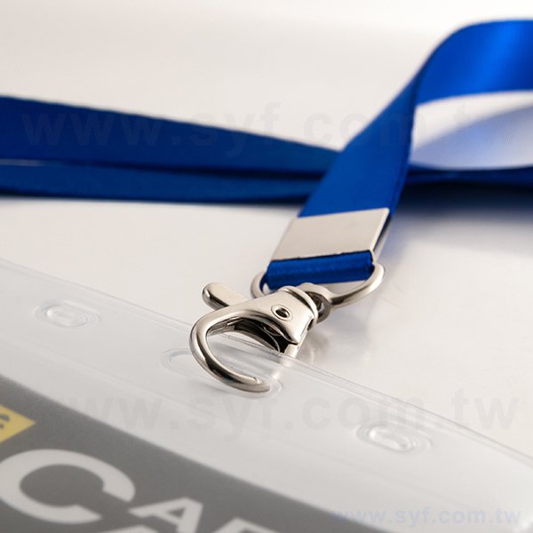 識別證帶-寬1.5cm龍蝦扣頭識別證帶-可單色/雙色印刷-會展宣傳禮贈品