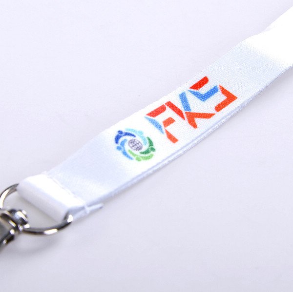 識別證帶-寬1.5cm龍蝦扣頭識別證帶-可單色/雙色印刷-會展宣傳禮贈品