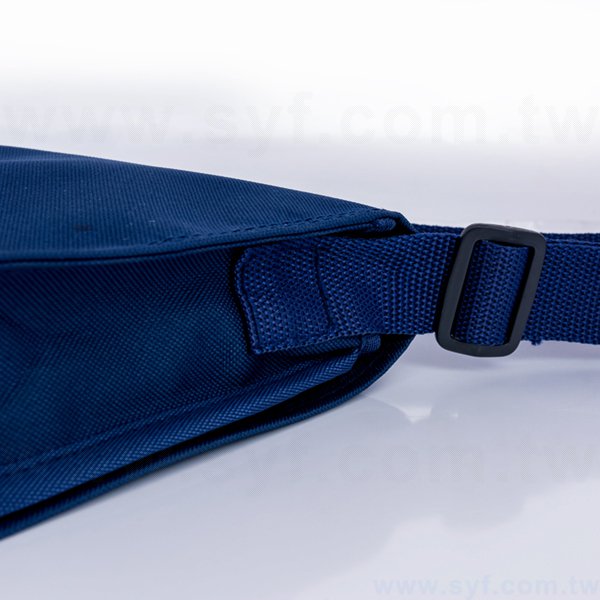 防水中書包-20x6單面單色印刷-特多龍材質製作-學校紀念品防水書包推薦