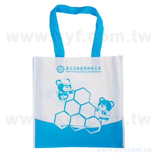 不織布防水袋-拼接布編單色印刷-防水覆膜袋-採購推薦客製防水包