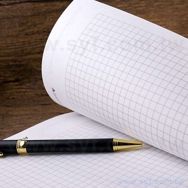 25K精裝筆記本-封面霧膜局部光裱厚版記事本-可客製化內頁及印LOGO