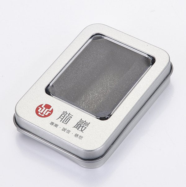 開窗迷你扁方盒-內裏白色泡棉-馬口鐵禮物盒-客製化禮贈品包裝盒