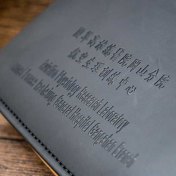 25K工商日誌燙金-拼接二色磁扣式活頁筆記本-可訂製內頁及客製化印LOGO