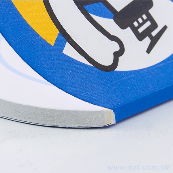 封卡便條紙-內頁單面單色印刷-封面單面彩色印刷上霧膜