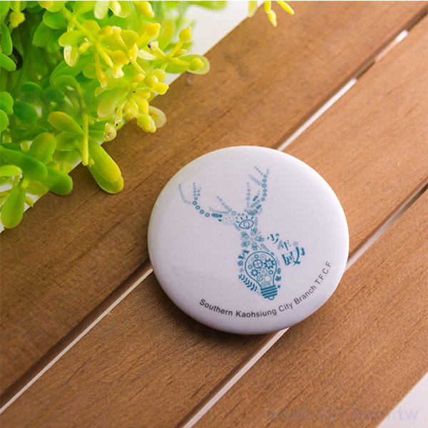 別針胸章-58mm圓形亮膜-少年展力胸章製作-學校企業禮贈品客製化胸章設計