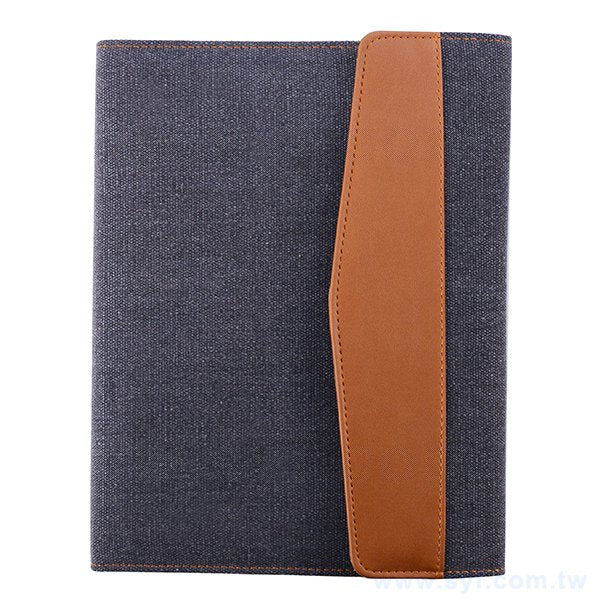 時尚設計工商日誌-三折式側扣活頁筆記本