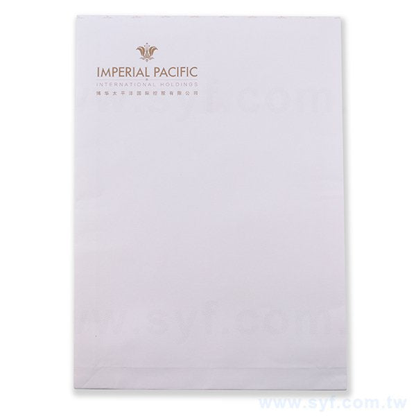 150P白牛皮紙彩印公文袋