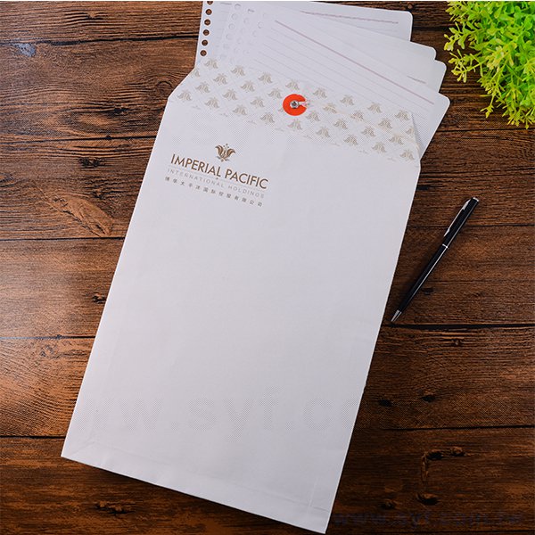 150P白牛皮紙彩印公文袋