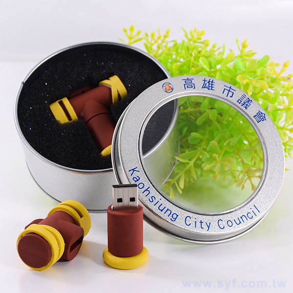 槌子造型矽膠隨身碟