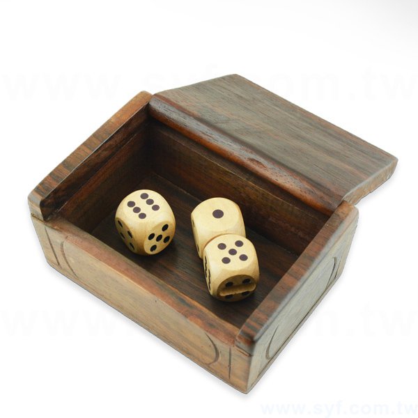 環保隨身碟-木製禮贈品USB-骰子造型隨身碟-客製隨身碟容量-採購訂製印刷推薦禮品