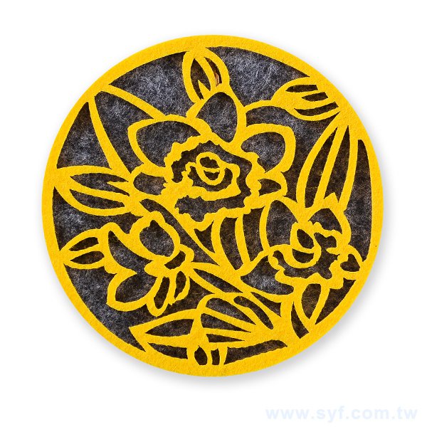 羊毛氈吸水杯墊