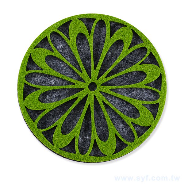 羊毛氈吸水杯墊