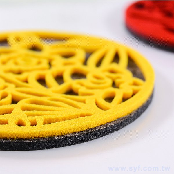 羊毛氈吸水杯墊