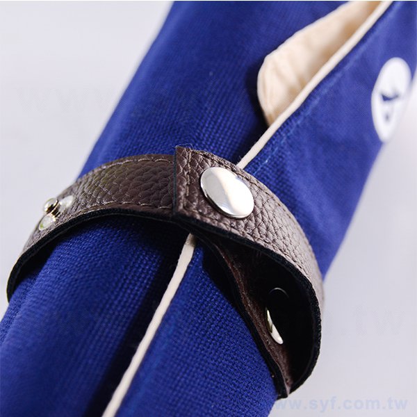 經典帆布筆袋-卷軸式筆袋加釦