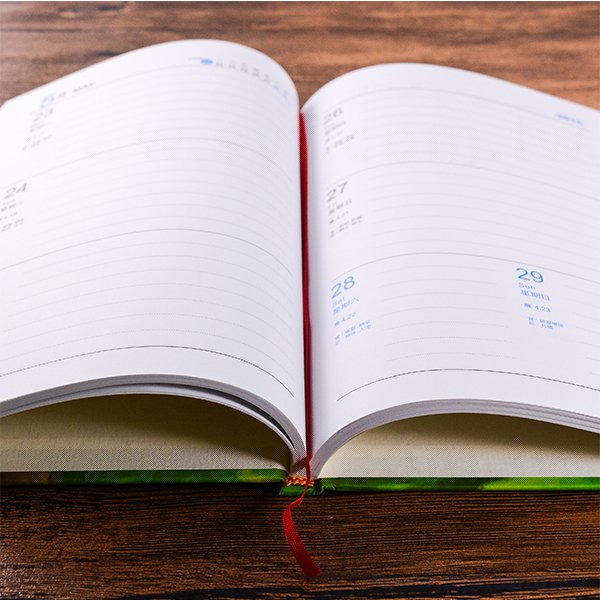 25K硬殼彩色封面印刷工商日誌