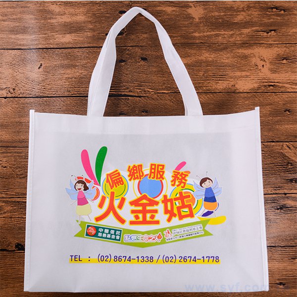 不織布環保袋-雙面彩色熱轉印