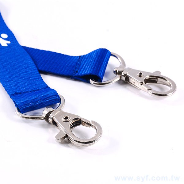 識別證帶-寬2cm鋅鉤雙頭識別證夾