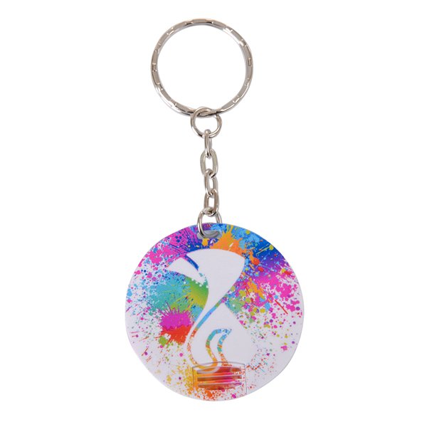 圓形塑膠鑰匙圈隨身碟