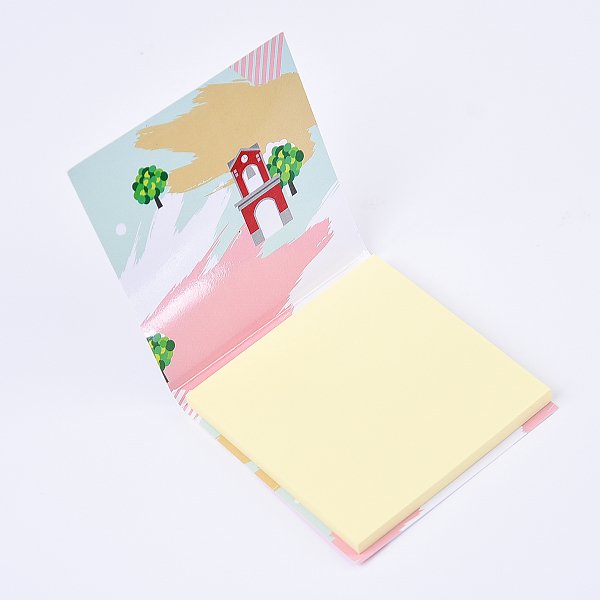 橫式便利貼-封面彩色印刷上霧膜