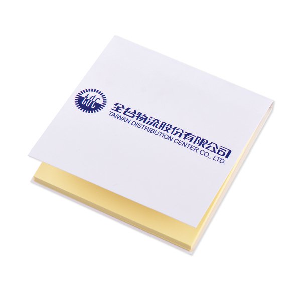 橫式便利貼-封面彩色印刷上霧膜