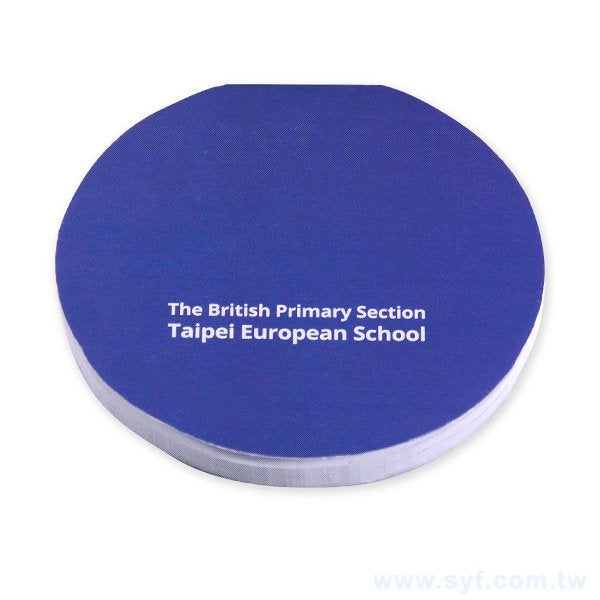 圓形封卡便條紙