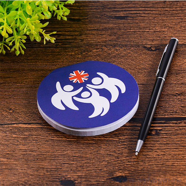 圓形封卡便條紙