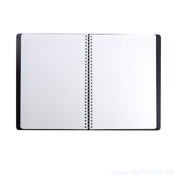 活力橘環裝筆記本