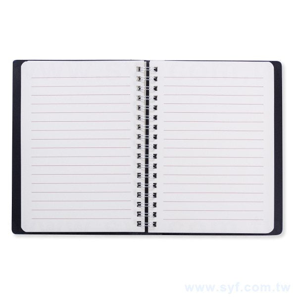 極簡皮革環裝筆記本