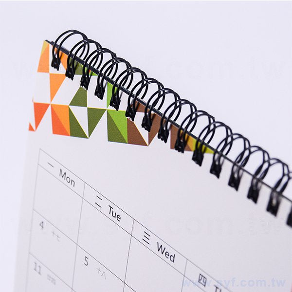 25K三角桌曆套版