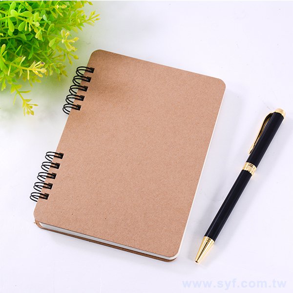 牛皮紙環裝筆記本