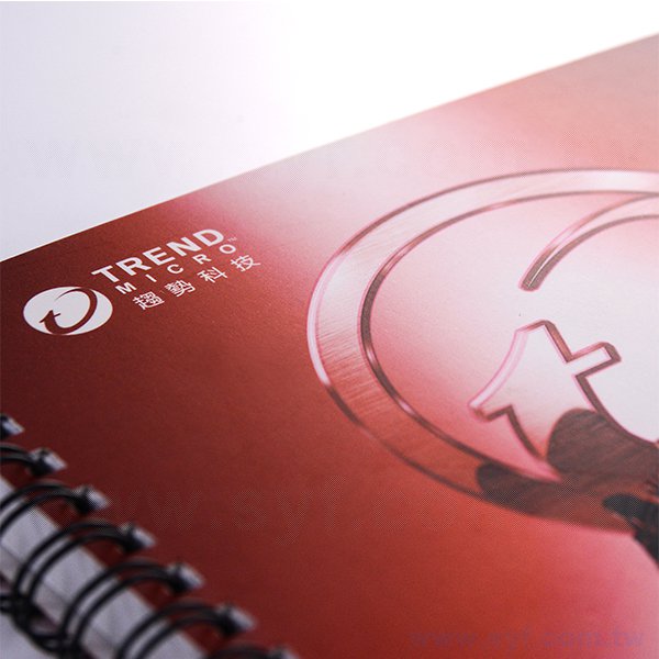 單面彩色印刷環裝筆記本