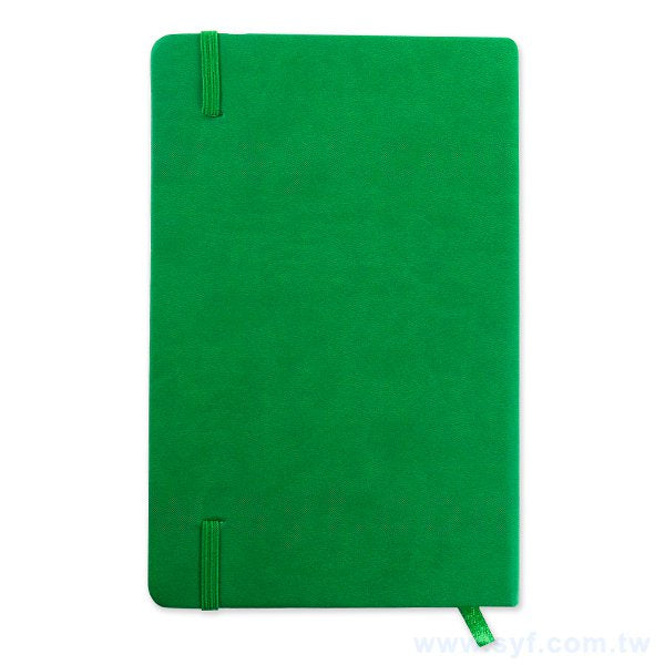 A5皮革烙凹精裝工商日誌