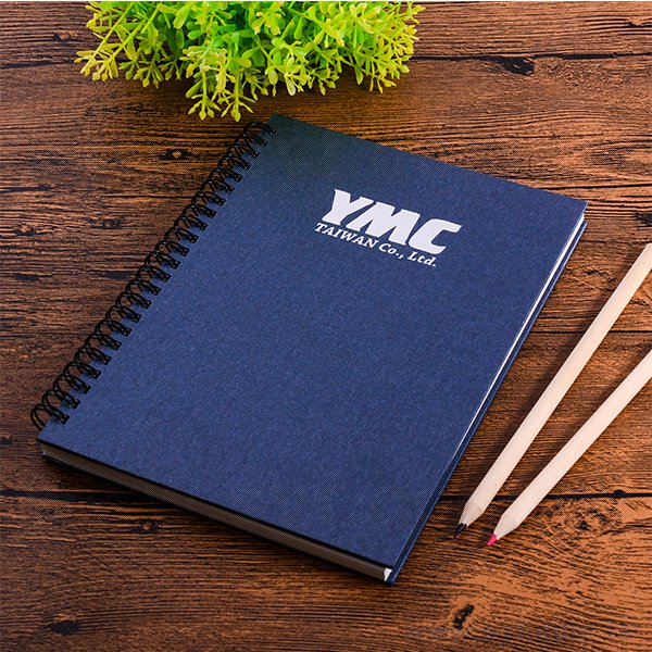 星彩紙燙銀精裝環裝筆記本